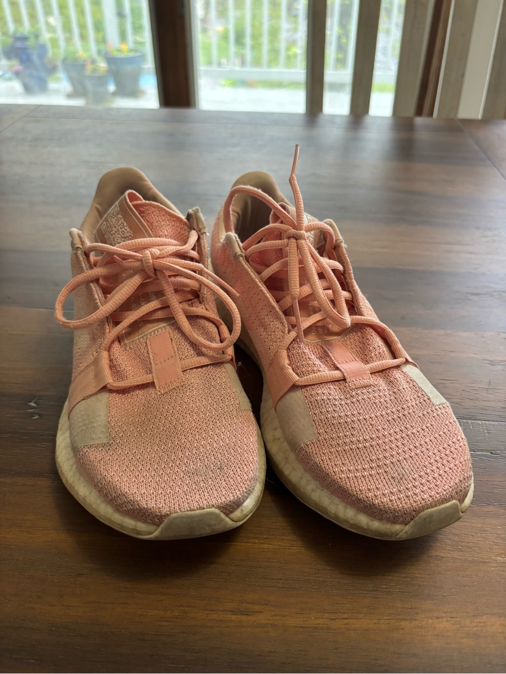 Pink Adidas Senseboost Go Sneakers